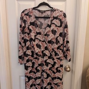 Glamour Midi Classy Floral Dress